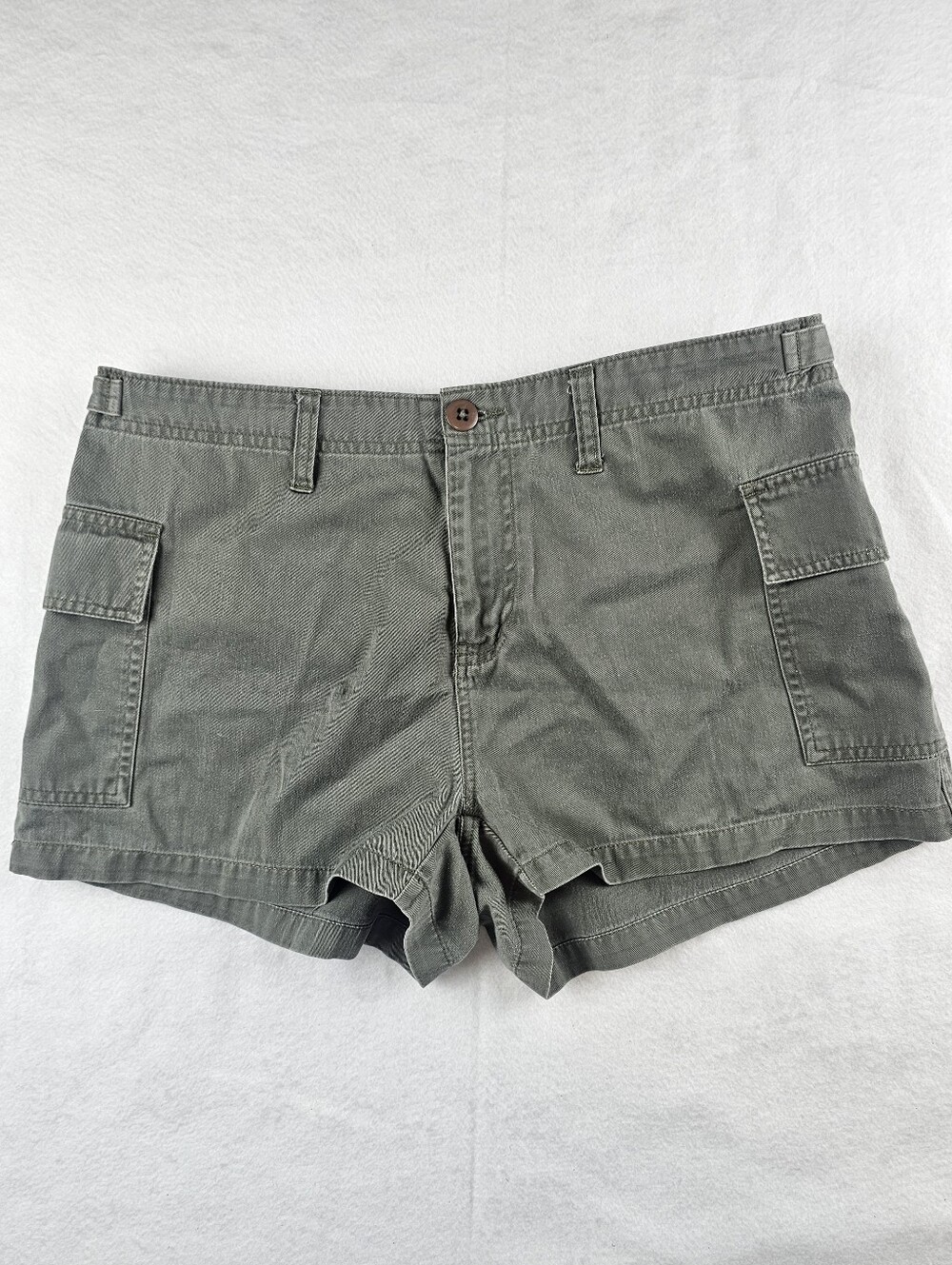 Old College Inn Jean Co Vtg Cargo Shorts Junior 11 ADJ Waist Summer Beach Vacay